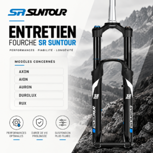 Entretien Fourche SR Suntour VTT
