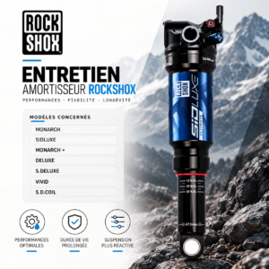 ENTRETIEN AMORTISSEUR ROCK SHOX