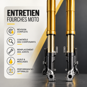 ENTRETIEN FOURCHE MOTO ROUTE