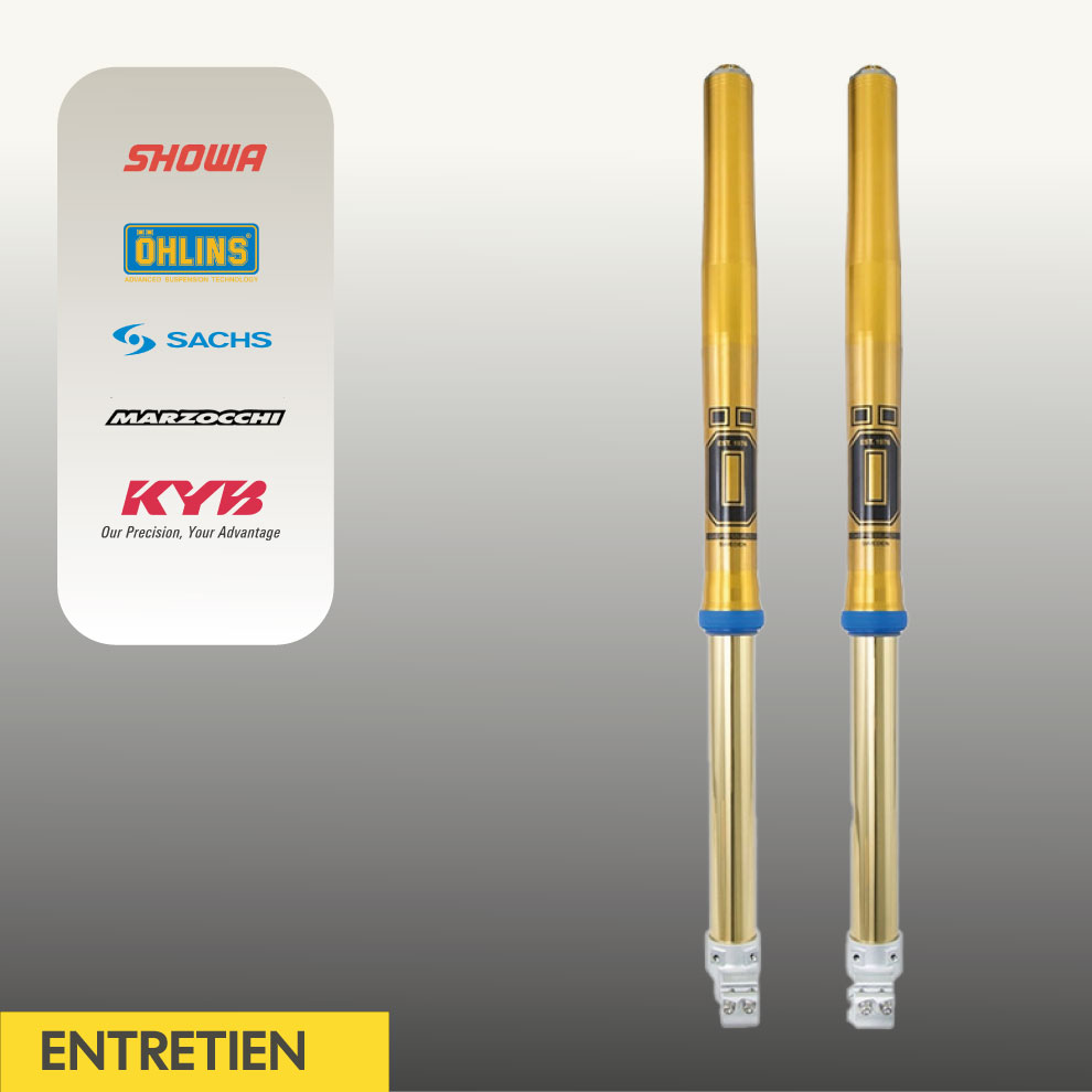 ENTRETIEN FOURCHE MOTO ROUTE